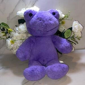 Build-A-Bear Purple Frog Stuffed Animal